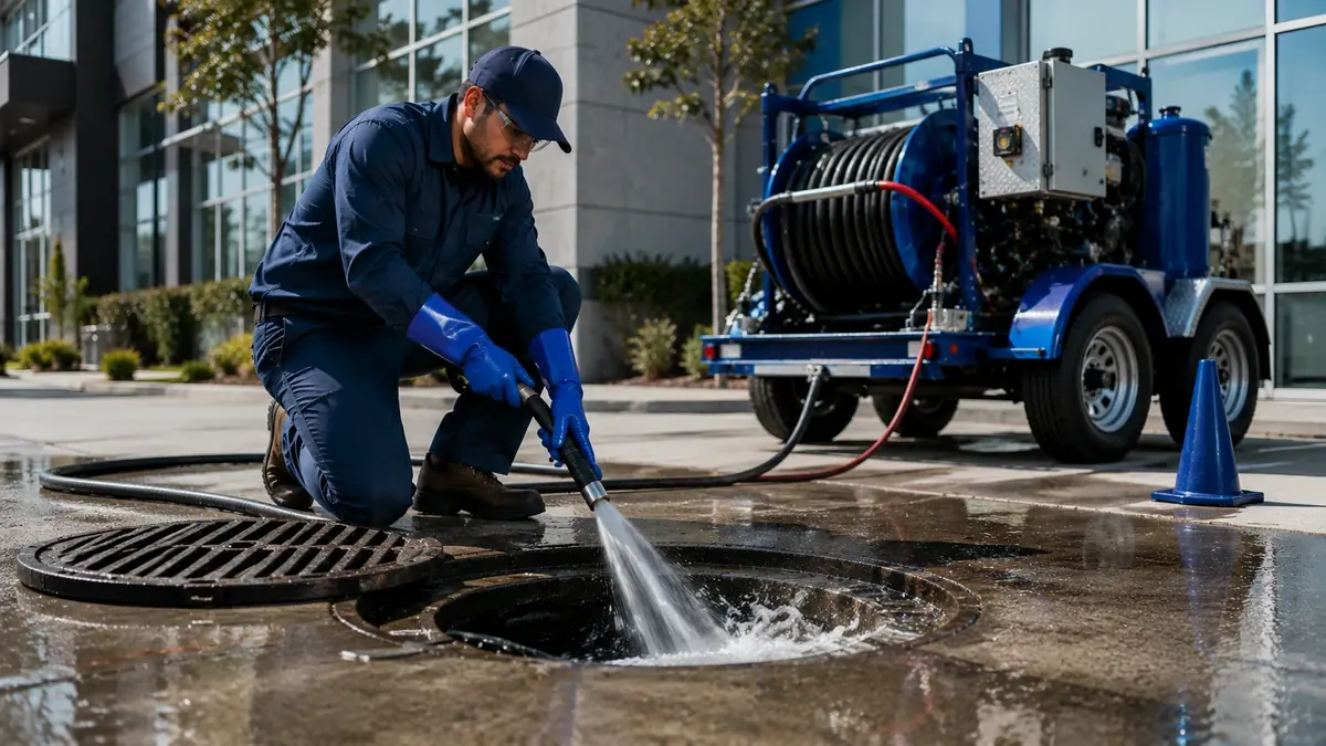 Commercial Hydro Jet Drain Cleaning in Half Moon Bay