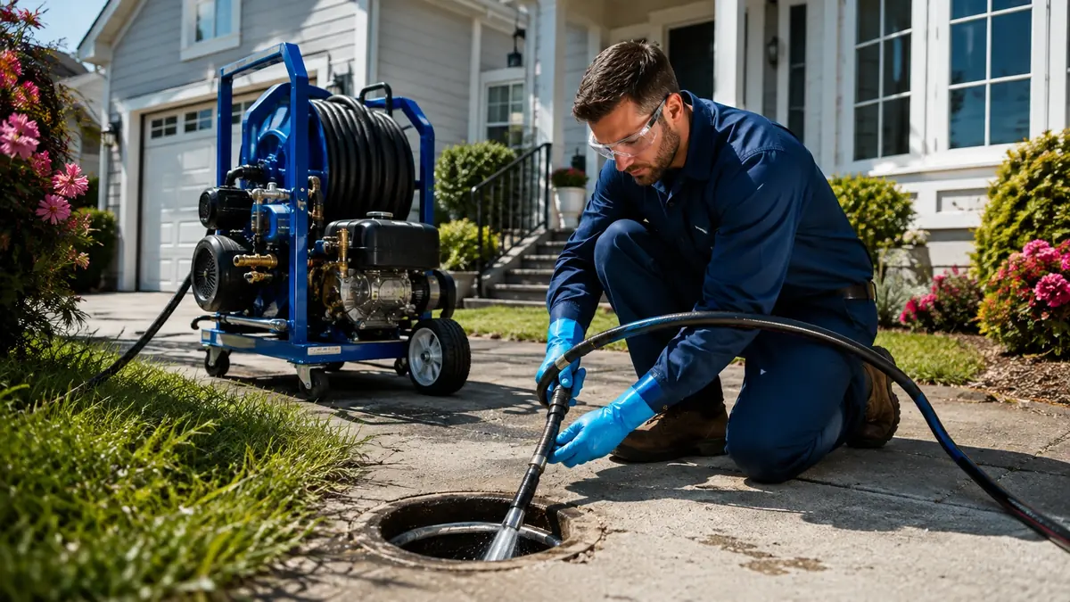 Residential Hydro Jet Drain Cleaning in Half Moon Bay